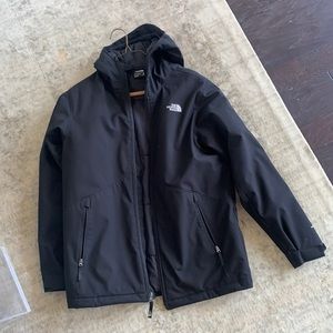 Boys XL Black North Face Jacket.